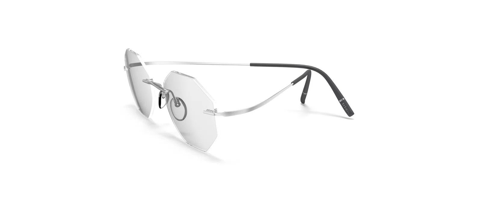 Silhouette Titan Minimal Art Stellar Demo Rimless 5599 Eyeglasses - view 150